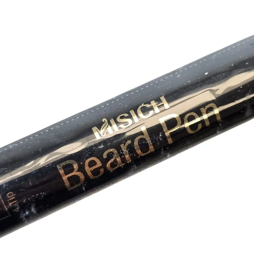 New Misich Men's Beard Pen Brush Grooming Set Black